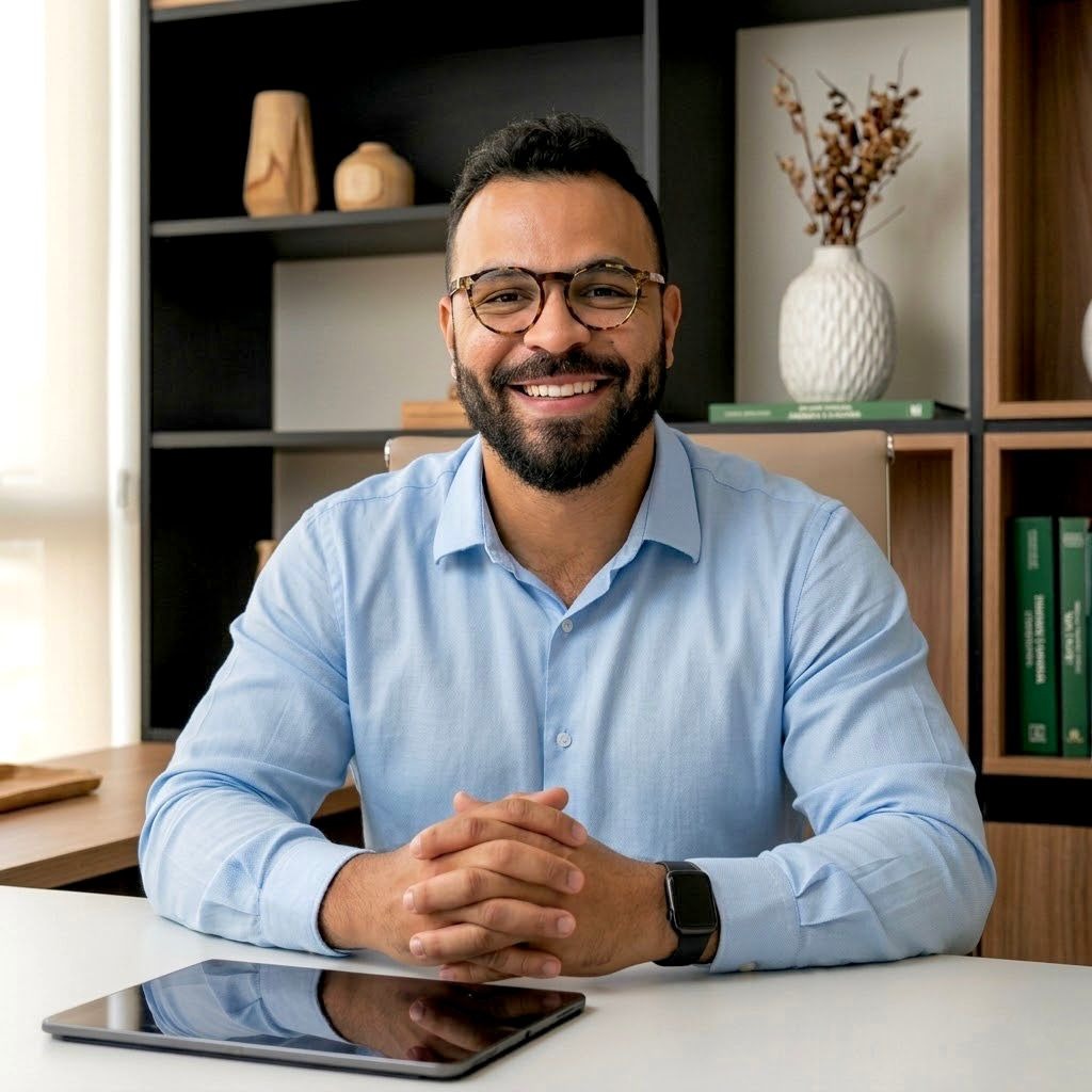 Dr. Wesley Merencio no consultório